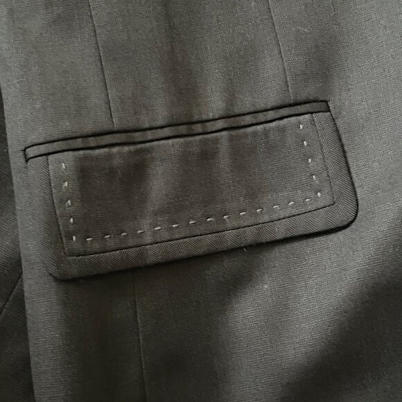 NEW Youth Baker by Ted Baker Navy wool blend Blazer/Jacket -Size 14 - Picture 12 of 14